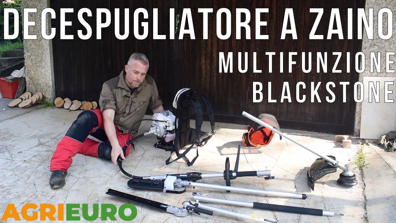 Decespugliatore Multifunzione a zaino Blackstone BCI 520 BP 