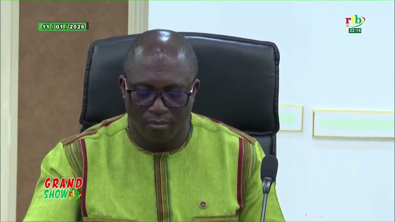 Grand Show RTB : ministre de l’Industrie, du Commerce et de l’Artisanat, Serge Gnaniodem PODA