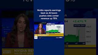 Nvidia reports earnings beat as AI boom pushes data center revenue up 75%