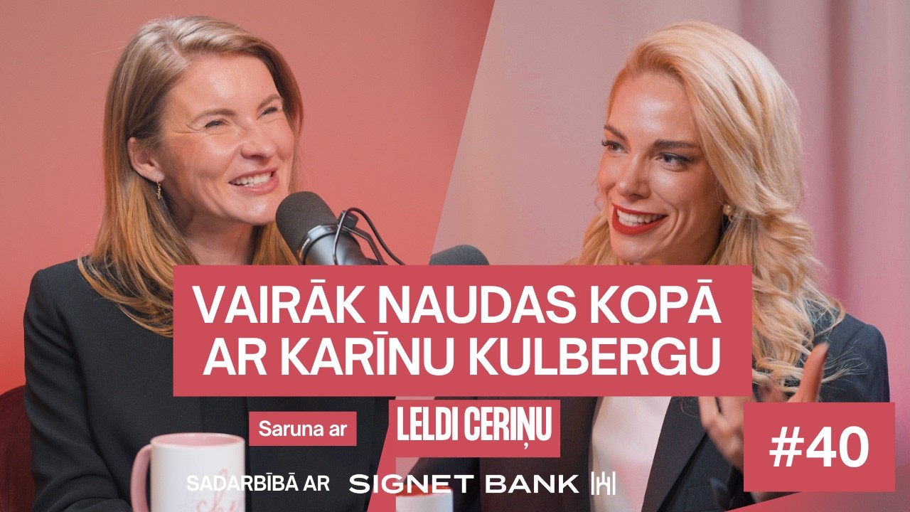 Epizode #40: Naudas pagrieziena punktu iegūtās mācības kopā ar Leldi Ceriņu
