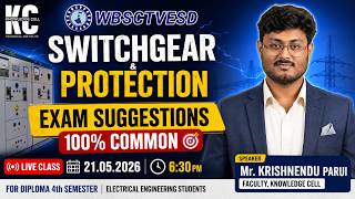 SWITCHGEAR &amp; PROTECTION | Exam Oriented Suggestions | 100% Common | Diploma 4th Sem.