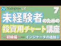 【初心者向け】未経験者のための投資用チャート講座 初級編⑦~公開ライブラリのインジケータ~ TradingView公式