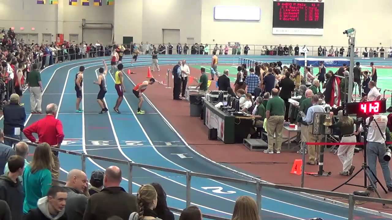 Boys 4x200m Relay Seeded Heat - 2014 MIAA All-State Indoor Track and Field Championships