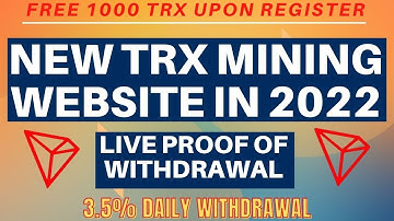 NEW TRX MINING WEBSITE IN 2022: TRXK COM REVIEW | HOW TO REGISTER? HOW TO INVEST? HOW TO WITHDRAW?
