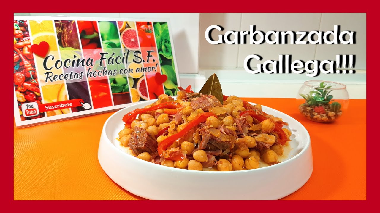 🥘🥘🥘 Cómo Preparar una Garbanzada Gallega muy Jugosa!!!