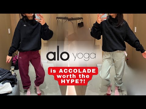 alo yoga, Accolade CREW NECK & SWEATPANT