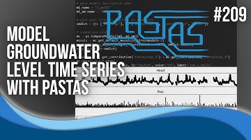 Model Groundwater Level Time Series with Pastas