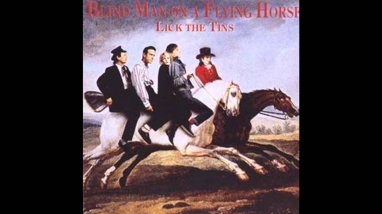 LICK THE TINS - Blind Man On A Flying Horse (USED LP) - NAT RECORDS