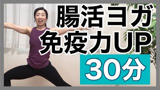 【腸内を整える】免疫力を高める腸活ヨガ