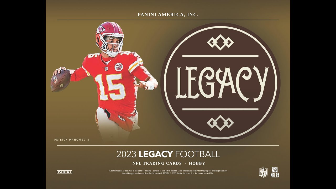 パン NFL 2023 PANINI LEGACY FOOTBALL box BREAKS パニーニ