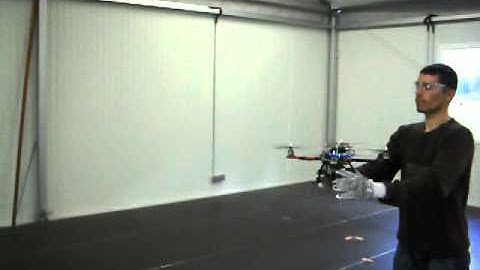 Perturbing a Hovering Quad-Rotor UAV