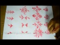free hand fabric painting leaves brush strokes 7 telugu-free hand fabric painting,photos,4K videos