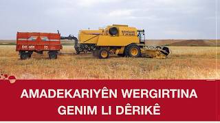 Sayloyên Dêrikê Ji Bo Wergirtina Genim Amade Ne