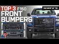 The 3 Best F150 Front Bumpers For 2015 2017 Ford F150 