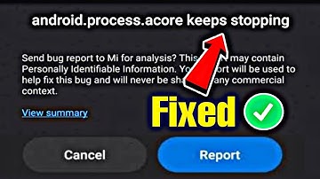 How To Fix android.process.acore keeps stopping in hindi | Xiaomi | Redmi | Mi | Andorid bug problem