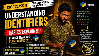 What are Identifiers in Python | Complete Explanation for CBSE Class 11 (083)
