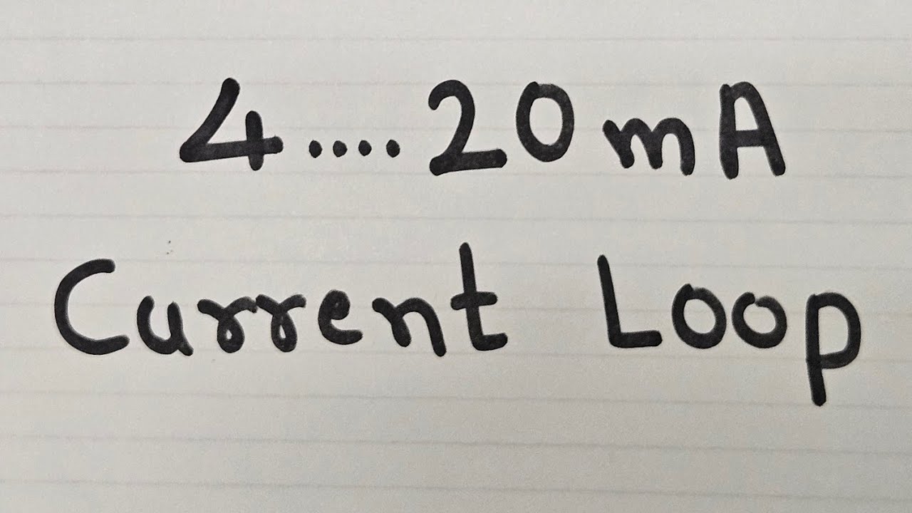 4 to 20 mA current loop - YouTube