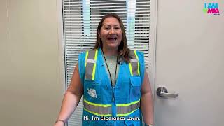 Meet Airport Accountant Esperanza Lavin.