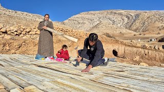 Download Lagu A dream that came true: Afsaneh and Master Yousef built the roof of the dream house! MP3