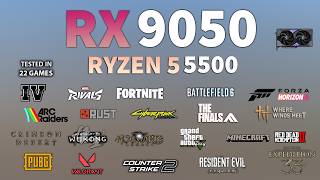 RX 9050 + Ryzen 5 5500 : The Cheapest 2026 Gaming Build - RX 9050 Gaming