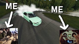 Me chasing myself in FPV