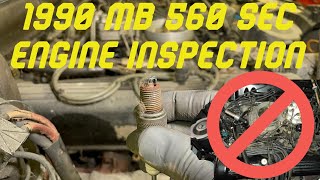PROJECT SEC - EP4: NASTY SEIZED M117 Engine in my 560 SEC!