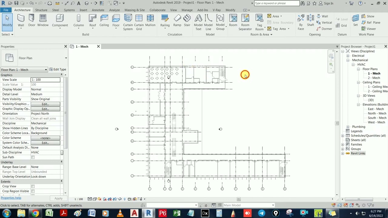 Solve the View ??? Error in Project Browser and Master the Concept of Copy / Monitor in REVIT MEP