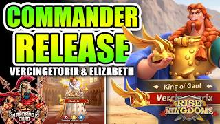 New Commander Release: Vercingetorix Looks Strong - Rise of Kingdoms