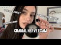 Fastchaotic style asmr cranial nerve exam