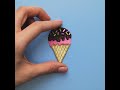 Fantastic 3D Pen And Polymer Clay Ice-Cream Accessory Crafts 🍦#Shorts