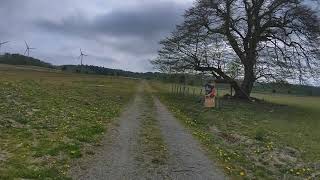 ツーリング大型バイク/布引風の公園/福島県郡山市湖南町