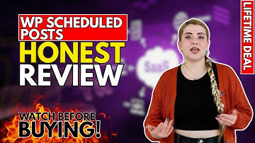 WP Scheduled Posts Review | WP Scheduled Posts Lifetime Deal | Best WordPress Editorial Calendar