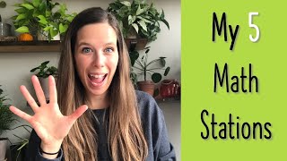 My 5 MUST HAVE Math Stations