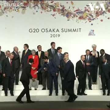 G20峰会大阪开幕 特朗普习近平首次握手