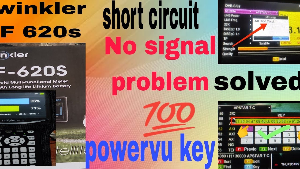 Twinklersat SF 620s ,Full detail No signal problem solved, Powervu key ...