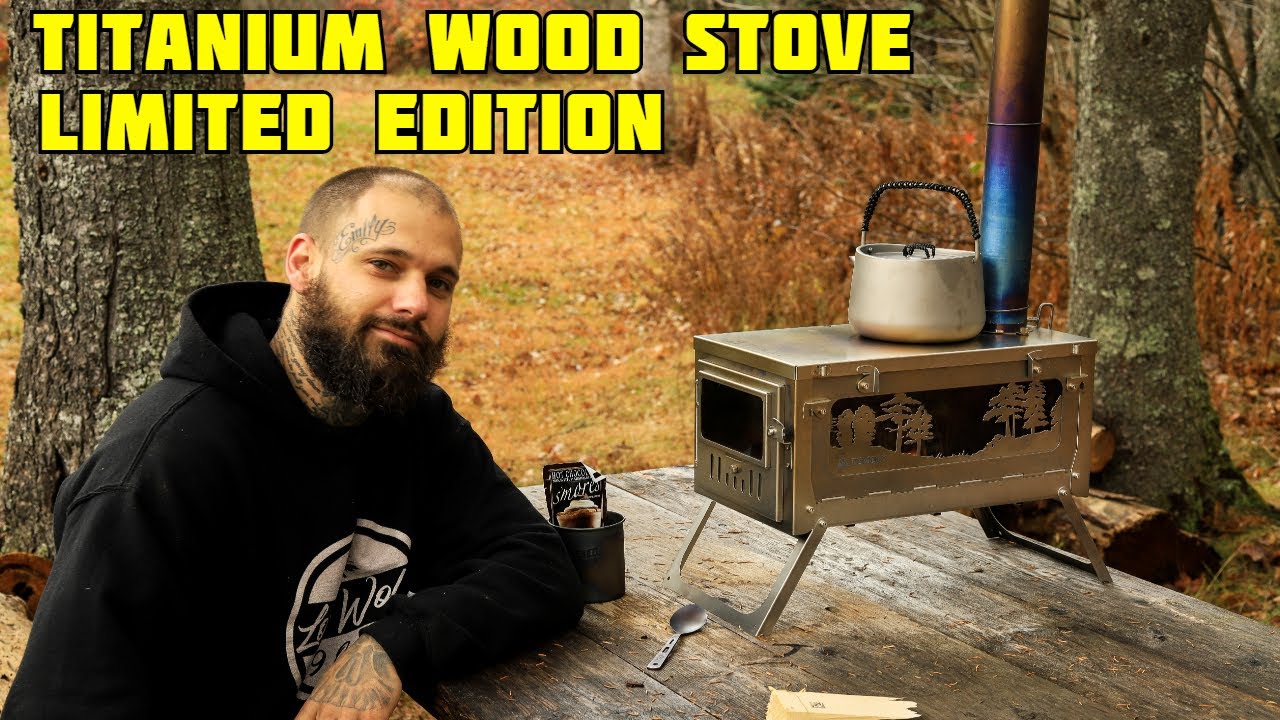 TAISOCA Oven Stove - T1 Series Portable Titanium Tent Wood Stove