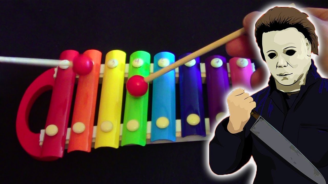 Michael Myers Halloween Theme Song (How To Play On a 1 Xylophone