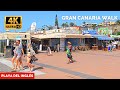 Gran Canaria Playa del Ingles Walk Canarias | Anexo 2 to Riu Palace Palmeras 🚀 July 15, 2021.