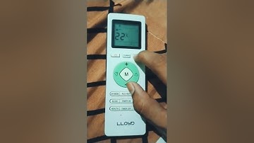 Lloyd AC remot lock not working #lloyd #action