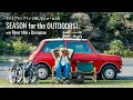 【外遊びの季節!】ミニとブロンプトンで楽しむスローな1日|ローバーミニと暮らす