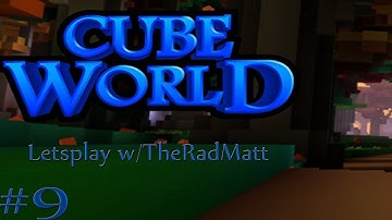 Cubeworld Letsplay w/TheRadMatt:Skill Points:Part 9