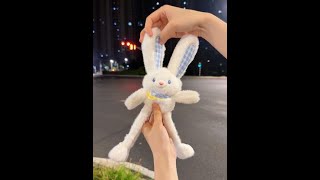 Good friend, you gave me this ear-pulling rabbit, thank you! #Surprise #LoveExploded #Gift #PlushToy
