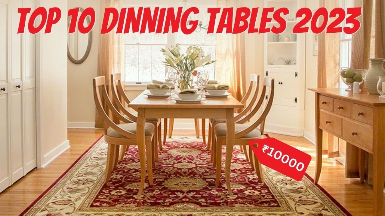 Top 10 Dining Table Designs 2023|Dining Table Chair Designs|6 Seater ...