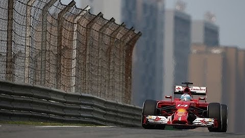 F1 2014 - Chinese GP - Q1 - Fernando Alonso Slow Motion