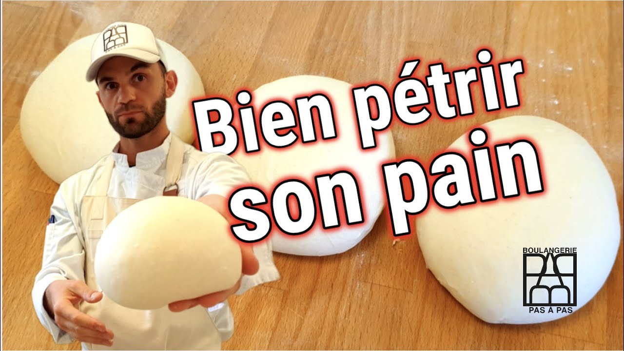 Bien pétrir son pain au batteur