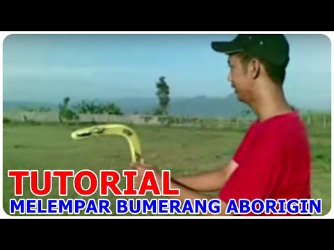 Video: Cara Melempar Bumerang