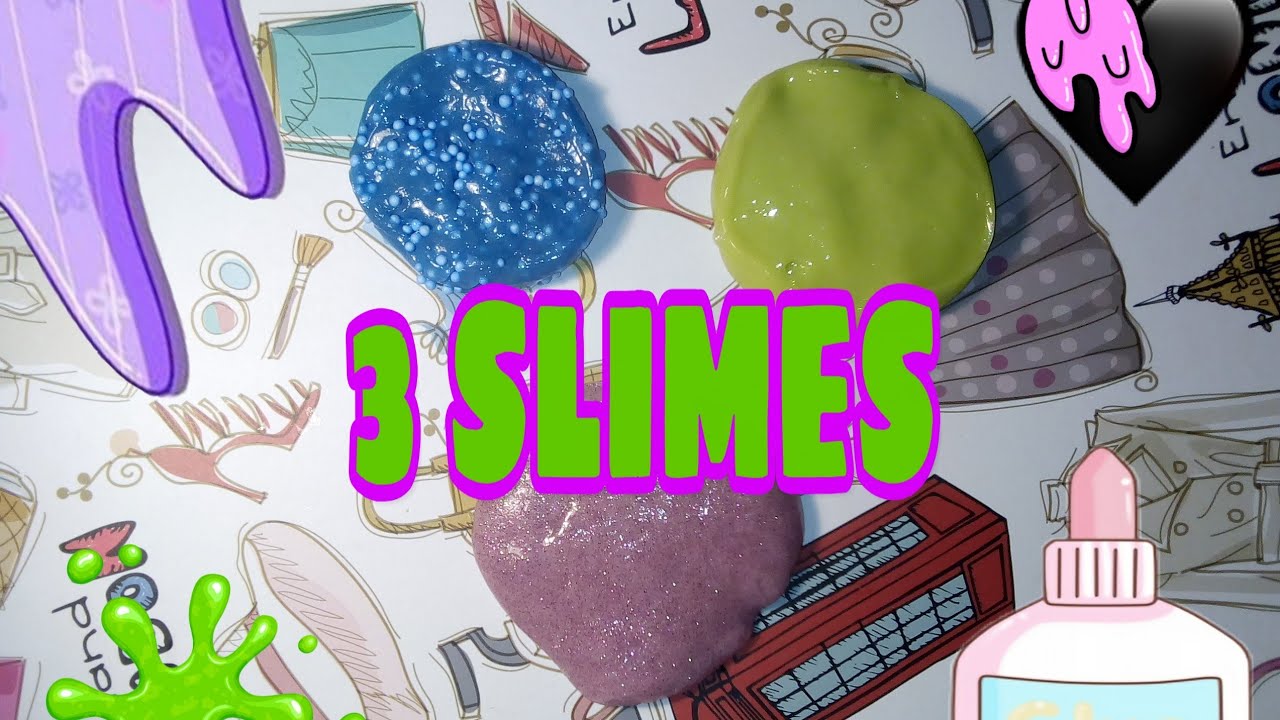 OS ENSEÑO MIS 3 SLIMES💦💜- It's Aitanii - YouTube