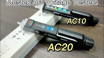 How To Use Mestek AC Voltage Testers | AC10 - AC20 Operation