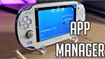 PS Vita Hacks: Application Manager Plus - View and Delete Storage - Tutorial August 2020
