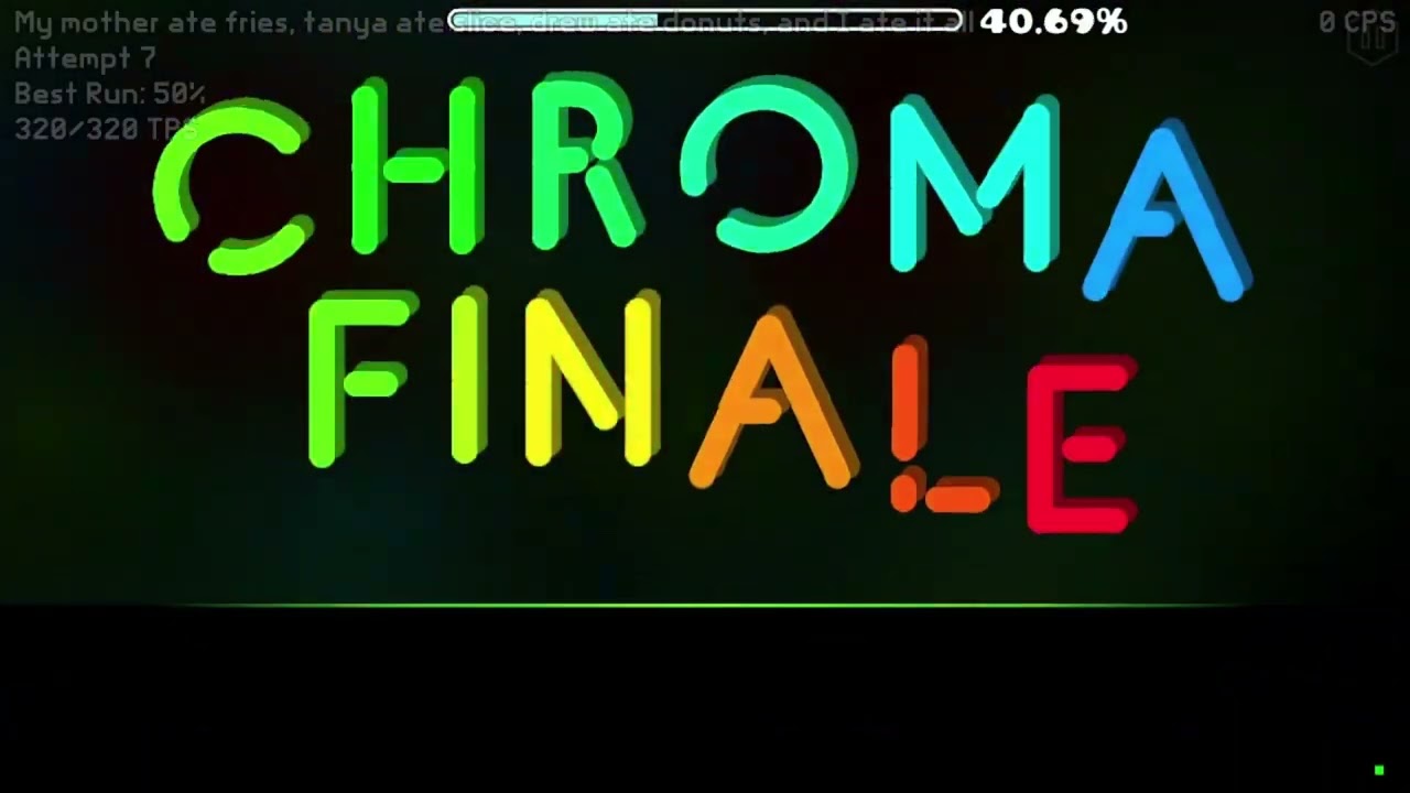 Demon #11 of my Demons of Christmas: Chroma Finale (Extreme Demon) by Renn241